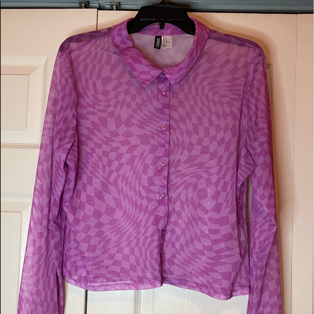 Funky Long Sleeve Crop Top